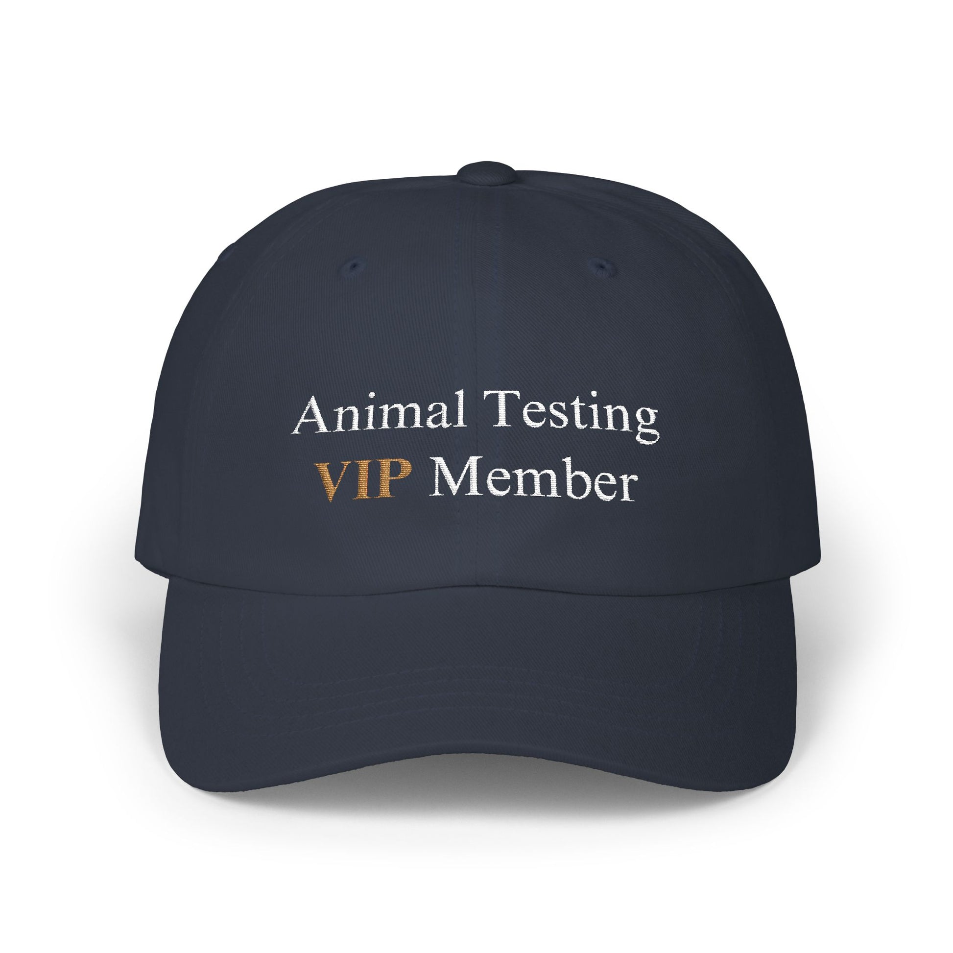 "Animal Testing VIP Member" Cap