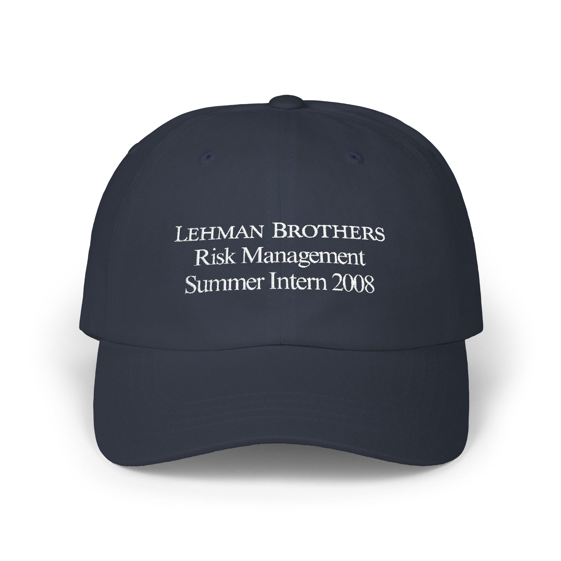 "Lehman Brothers Intern" Cap