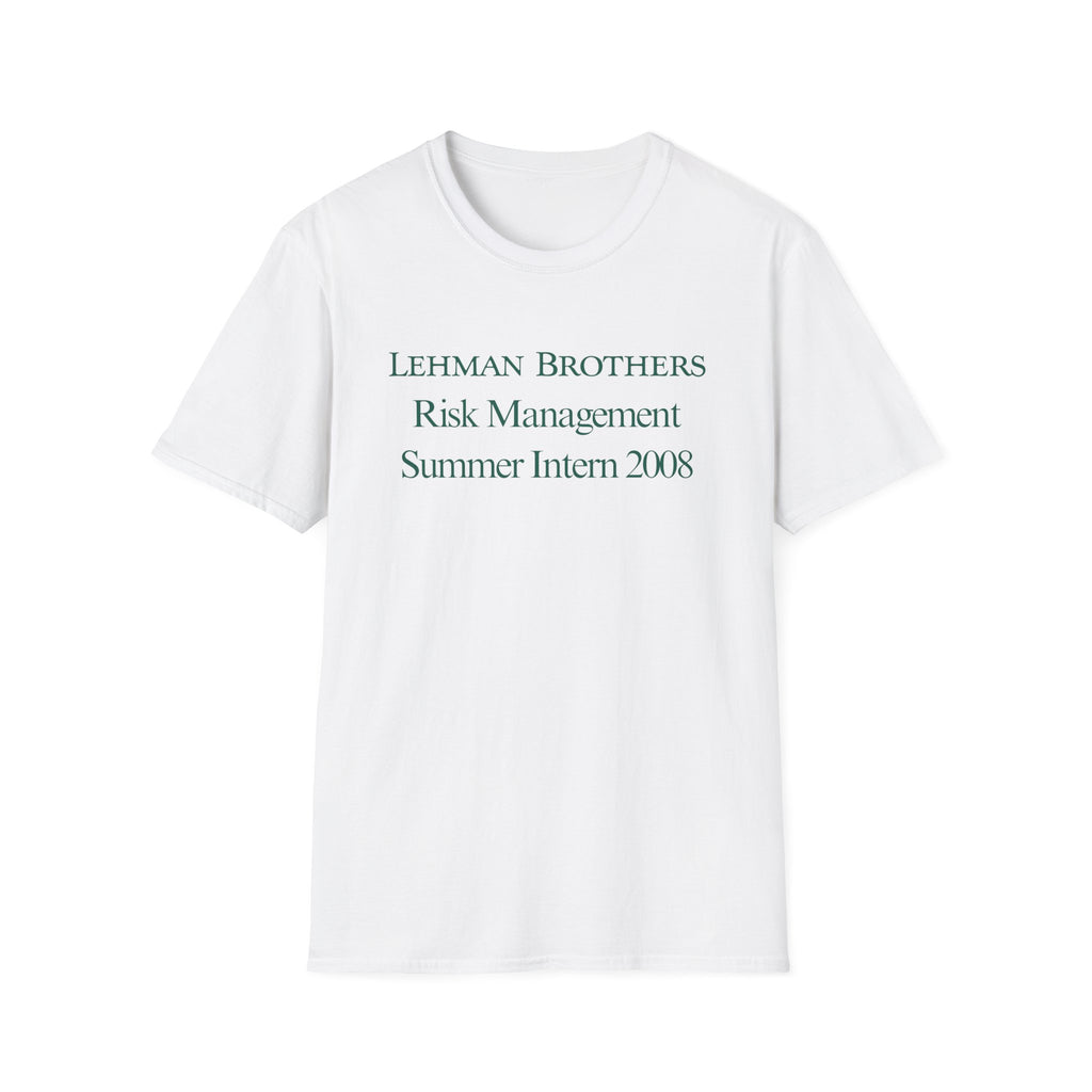 "Lehman Brothers Intern" Tee