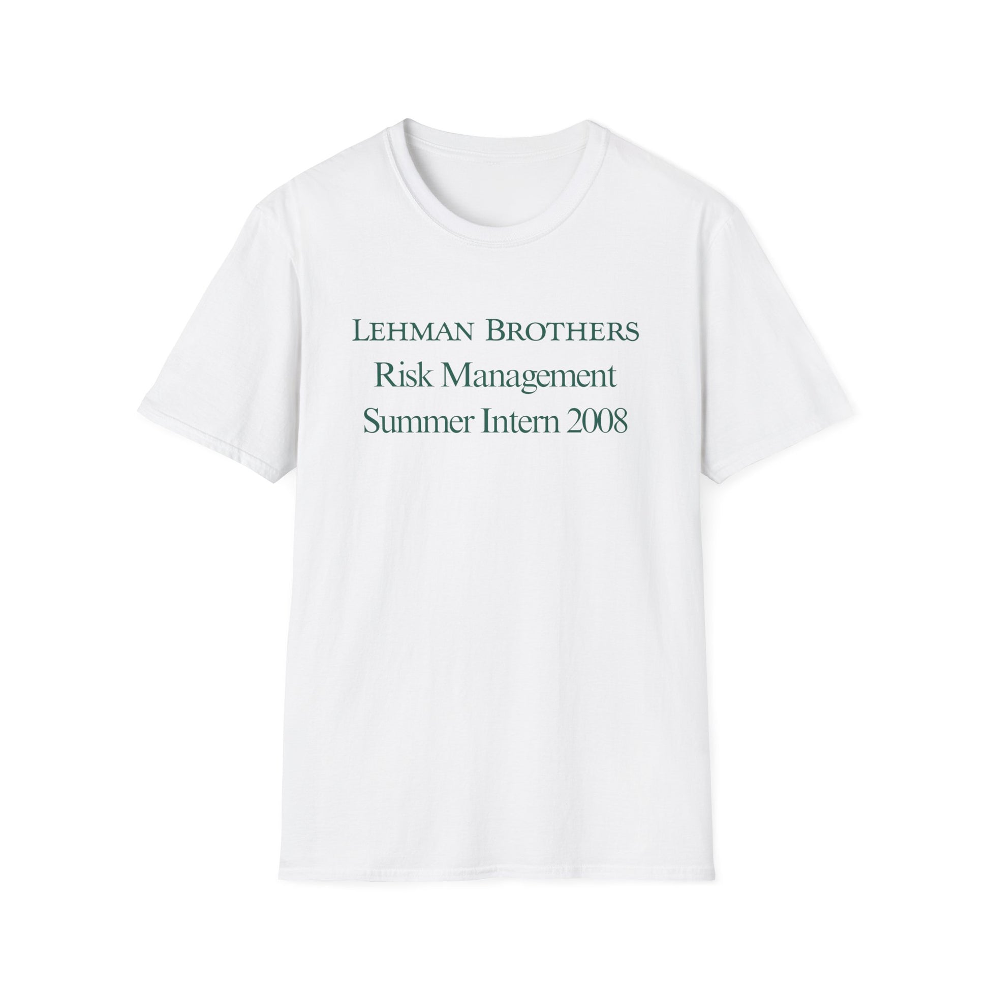"Lehman Brothers Intern" Tee