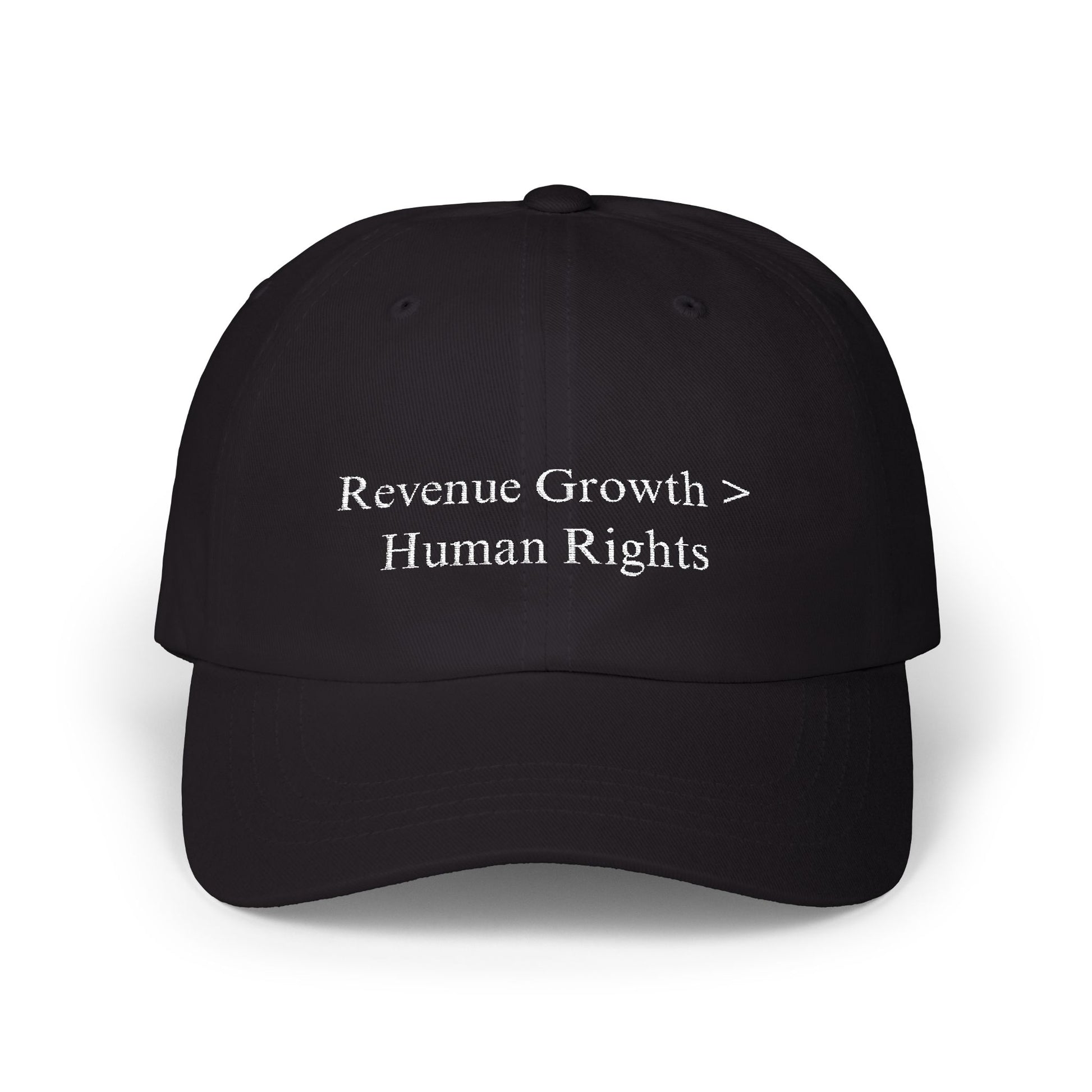 Revenue Growth > Human Rights Cap