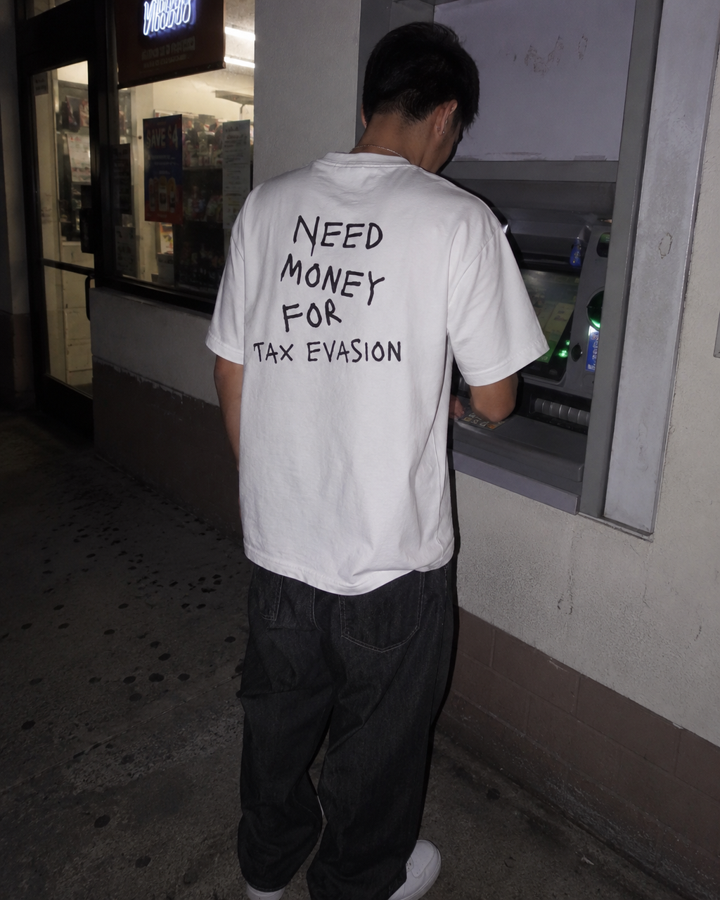 "Need Money for Tax Evasion" Tee