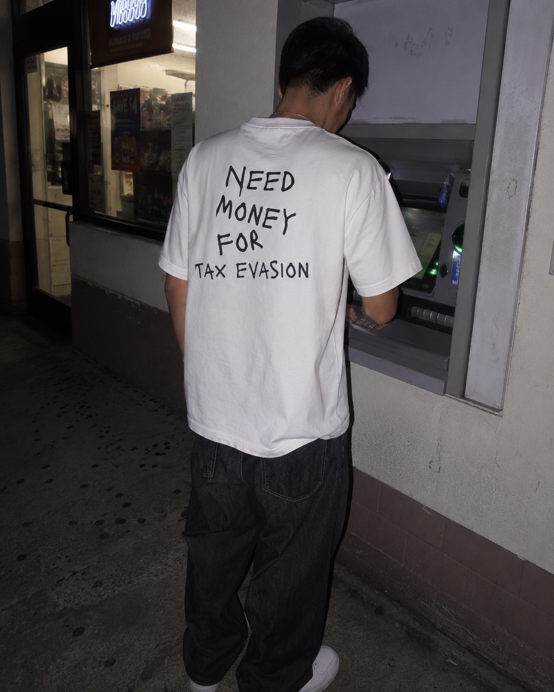 "Need Money for Tax Evasion" Tee