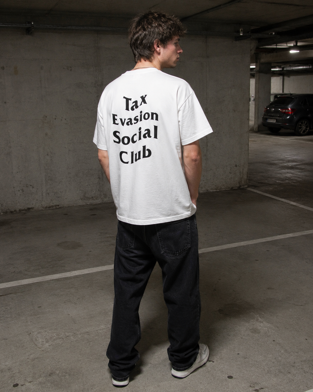 "Tax Evasion Social Club" Tee