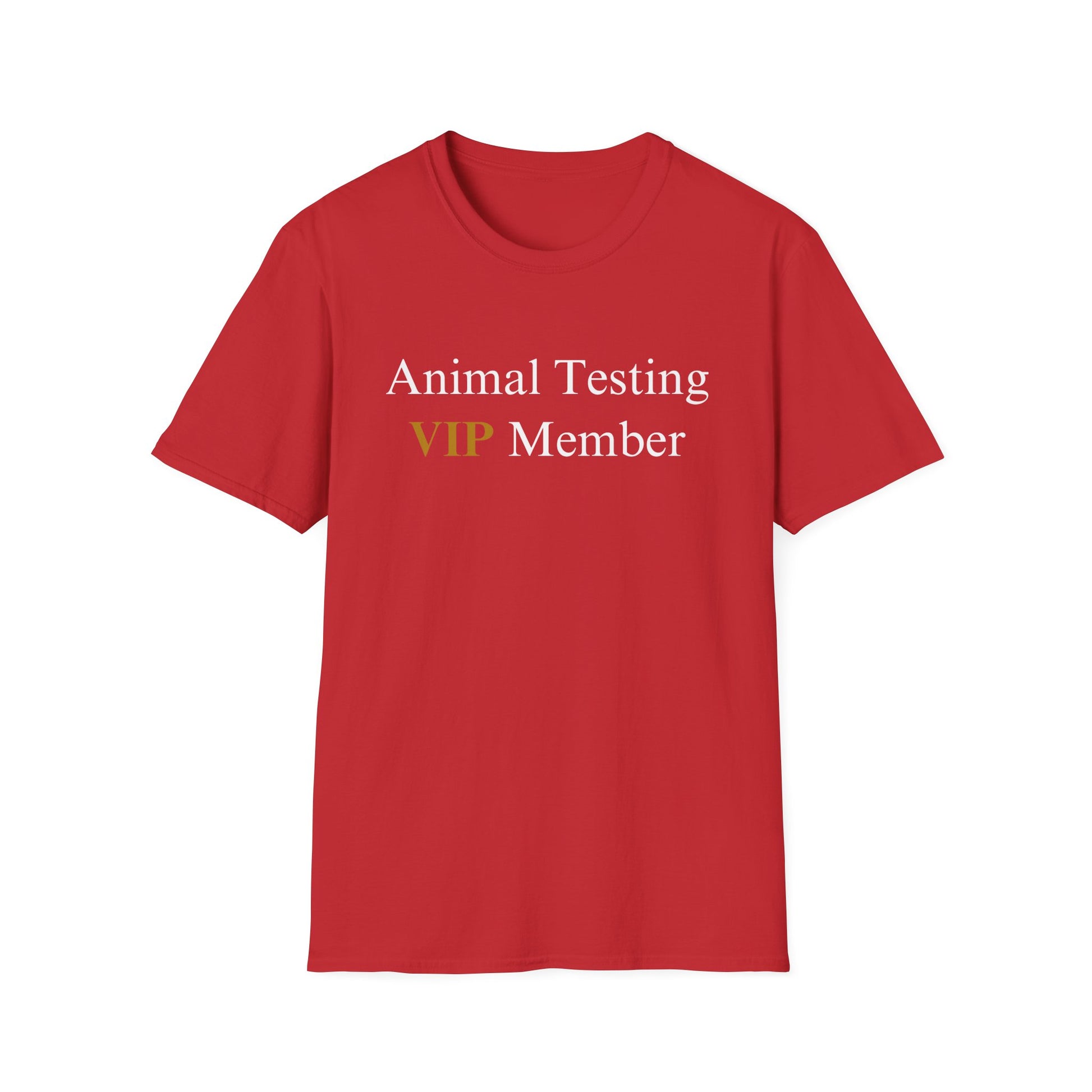 "Animal Testing VIP Member" Tee