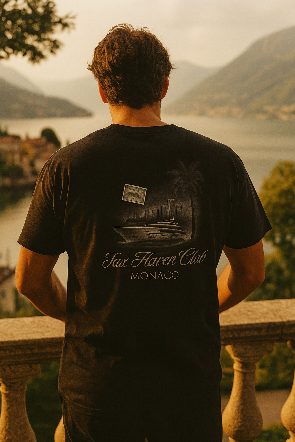 "Monaco Tax Haven Club" Tee