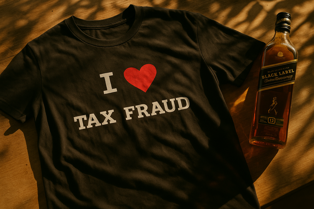 "I Love Tax Fraud" Tee
