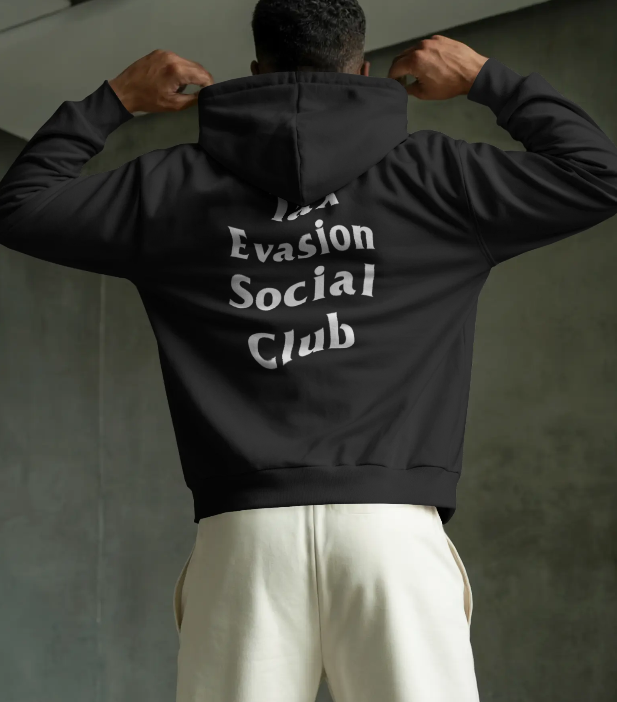 "Tax Evasion Social Club" Hoodie