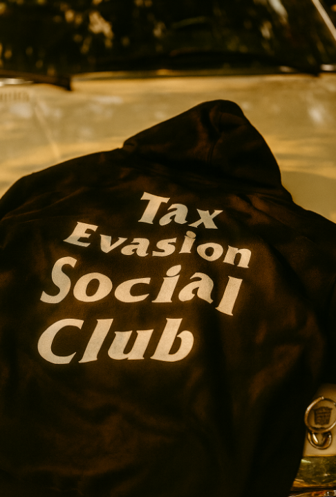"Tax Evasion Social Club" Hoodie