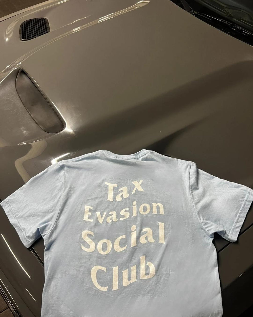 "Tax Evasion Social Club" Tee