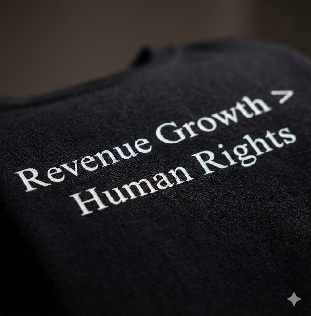 "Revenue Growth > Human Rights" Tee